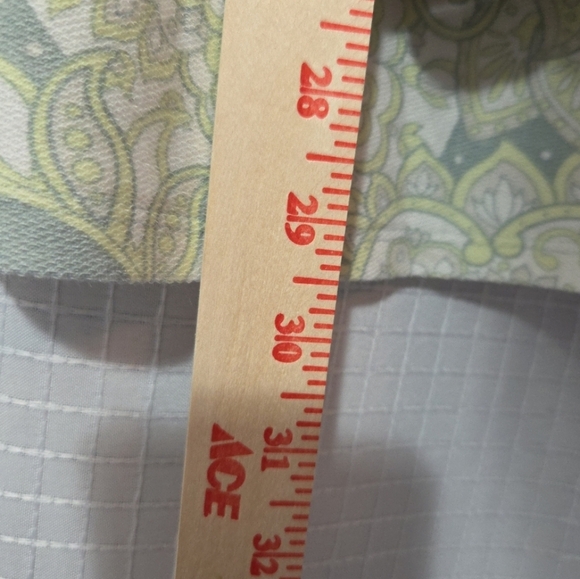 LULAROE NEW Renee Women L V-Neck Mint Paislwy 3/4 Sleeve Oversized - Picture 7 of 7